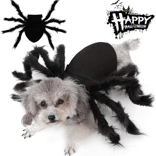 Pets Dog Spider Costume Dogs Cats Sweatshirt Clothes for Halloween Christmas Cosplay Theme Party Costume