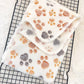 1Pc All Seasons Universal [Thin Style] Pet Paw Print Blanket Suitable for Medium & Small Cats & Dogs Sleeping Pad or Blanket, It Is Thin Though.