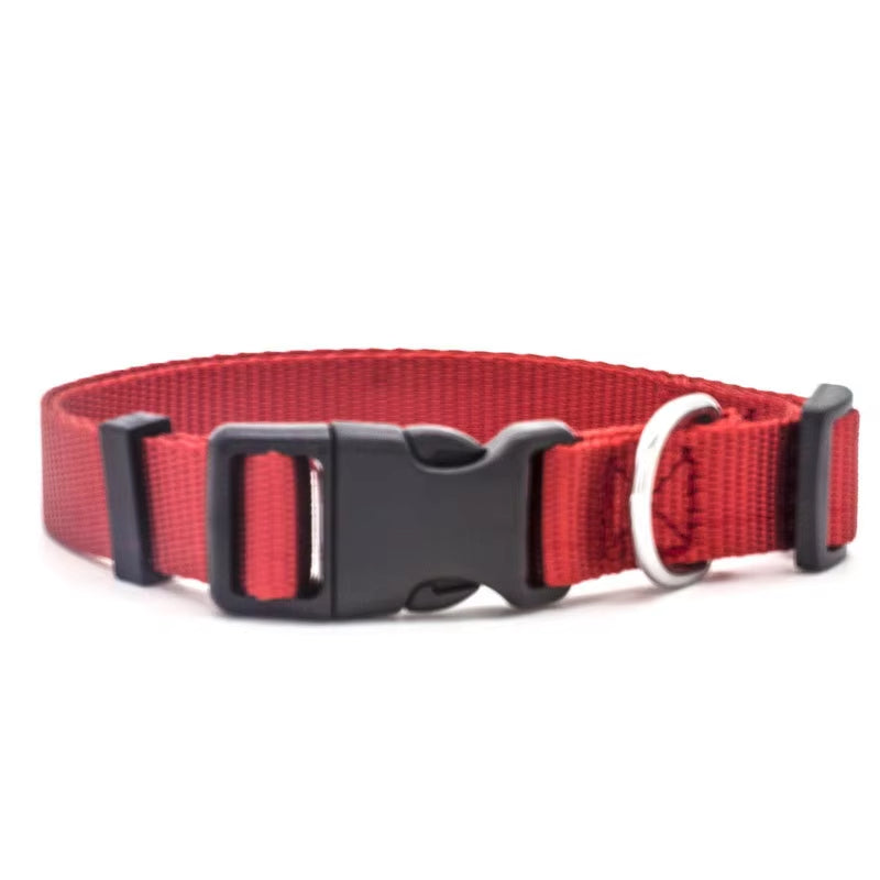 Adjustable Pet Collars Nylon Puppy Kitten Collar Strong and Durable Neck Band Suitable for Small and Medium Dogs and Cats