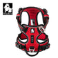 Pet Reflective Nylon Dog Harness No Pull Adjustable Medium Large Naughty Dog Vest Safety Vehicular Lead Walking Running