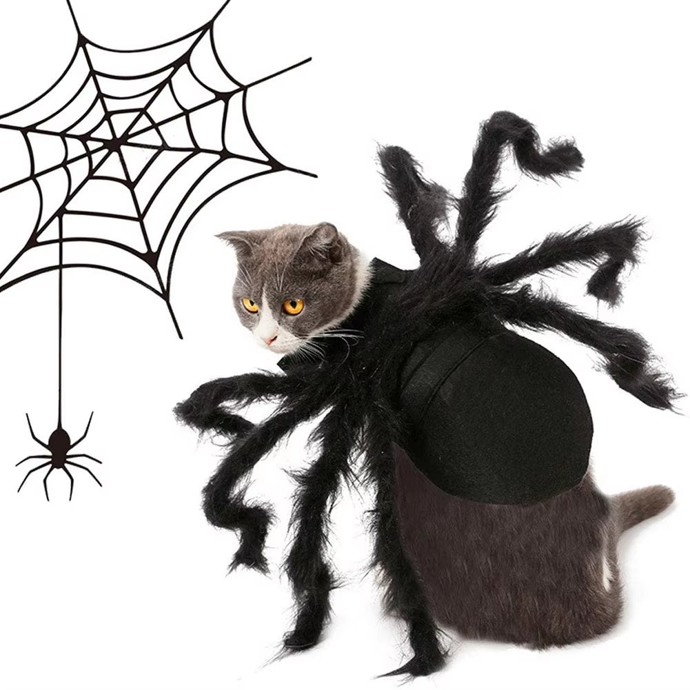 Pets Dog Spider Costume Dogs Cats Sweatshirt Clothes for Halloween Christmas Cosplay Theme Party Costume