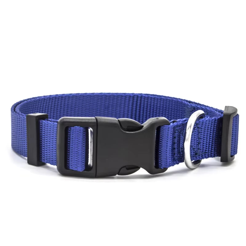Adjustable Pet Collars Nylon Puppy Kitten Collar Strong and Durable Neck Band Suitable for Small and Medium Dogs and Cats
