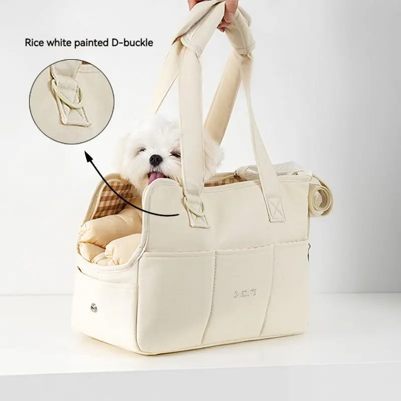 Puppy Go Out Portable Shoulder Handbag Dog Bag Pet Cat Chihuahua Yorkshire Dog Supplies Suitable for Small Dogs Dog Carrier LATEST