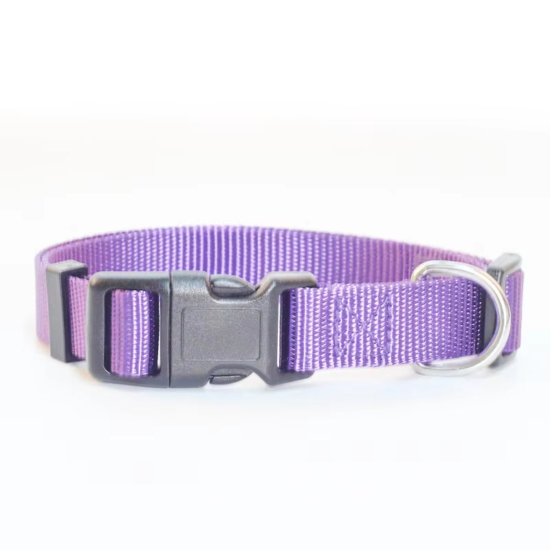 Adjustable Pet Collars Nylon Puppy Kitten Collar Strong and Durable Neck Band Suitable for Small and Medium Dogs and Cats