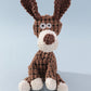 1Pc Small/Medium Sized Pet Plush Donkey Grinding Teeth Toy, Anxiety & Boredom Relief, with Built-In Sound, Only for Pet Use