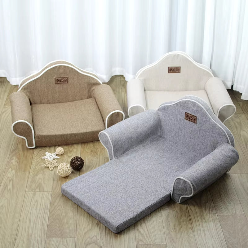 Dog Cat Bed Removable and Washable Dog Nestsofa Bed Four Seasons Pet Bed