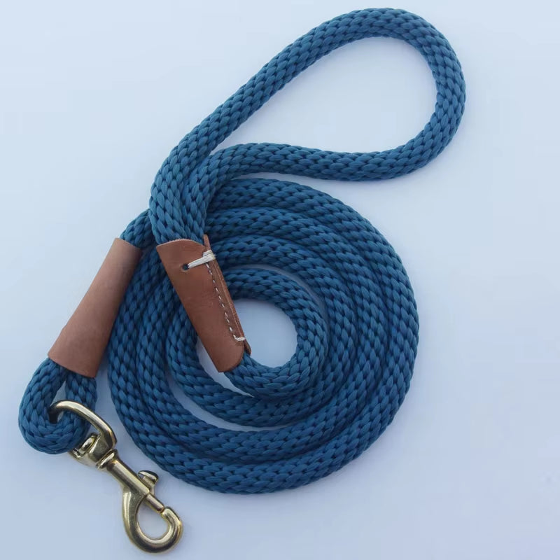 Dog Training Leash Rope Dog Check Cord/ Lightweight Small Medium Dog Tracking Leads 2M 5M 10M Black Red Color Long Dog Leash