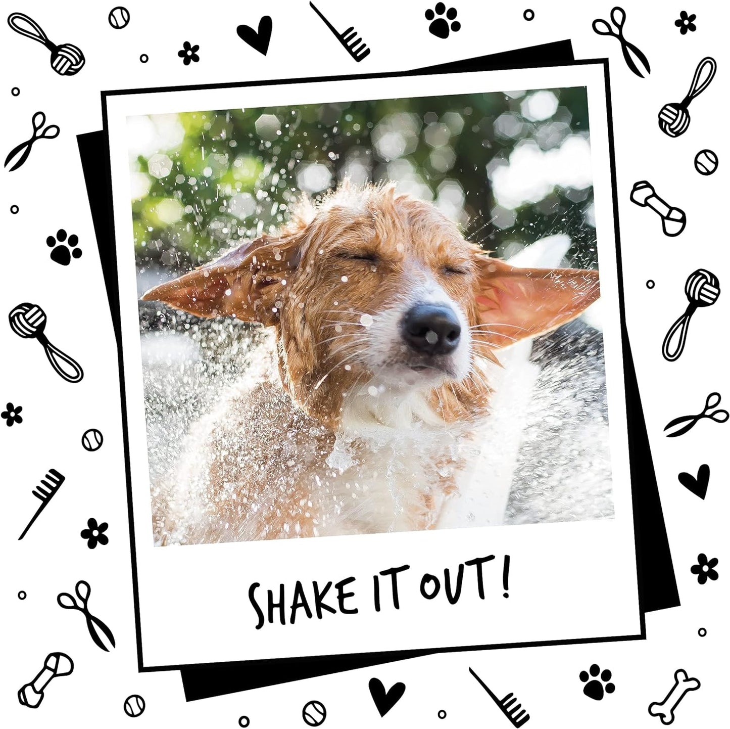 Dog Shampoo Luxury 2 in 1 Papaya & Coconut Dog Grooming Shampoo Products for Smelly Dogs with Fragrance, Best Puppy Shampoo, Professional Groom Vegan Pet Shampoo & Conditioner