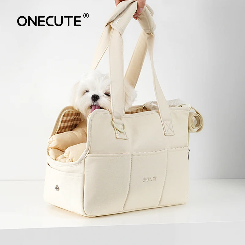 Puppy Go Out Portable Shoulder Handbag Dog Bag Pet Cat Chihuahua Yorkshire Dog Supplies Suitable for Small Dogs Dog Carrier LATEST