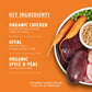 Lily’S Kitchen Made with Natural Ingredients Adult Wet Dog Food Trays Organic Variety Pack 10X150G