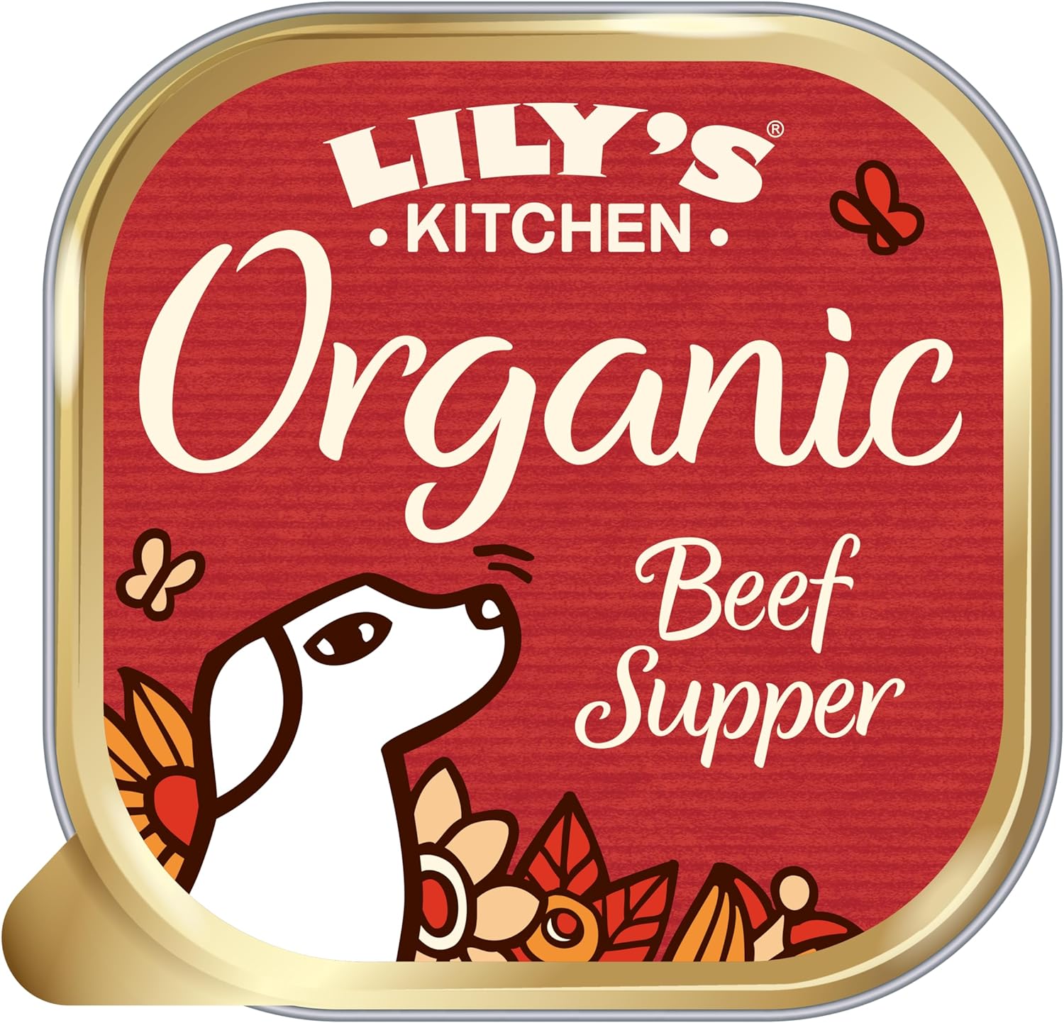 Lily’S Kitchen Made with Natural Ingredients Adult Wet Dog Food Trays Organic Variety Pack 10X150G