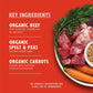 Lily’S Kitchen Made with Natural Ingredients Adult Wet Dog Food Trays Organic Variety Pack 10X150G