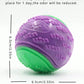 1Pc Pet Dog Molar Bite-Resistant Ball Toy with Sound for Bite Training, Random Color LATEST