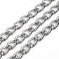 Dog Leash Metal Chain Dog Black 2.0Mm*120Cm with Leather Style Handle Strong Control Leash Pet Supplies Iron Towing Rope