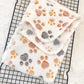 1Pc All Seasons Universal [Thin Style] Pet Paw Print Blanket Suitable for Medium & Small Cats & Dogs Sleeping Pad or Blanket, It Is Thin Though.