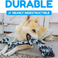 Giant Dog Rope Toy for Extra Large Dogs-Indestructible Dog Toy for Aggressive Chewers and Large Breeds 42IN Long 6 Knot