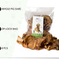 Premium Pigs Ears for Dogs - 8 Large Pieces for Highest Welfare Grade - Whole Natural Dried Healthy Snack Pork Ear Chew Treats by