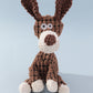 1Pc Small/Medium Sized Pet Plush Donkey Grinding Teeth Toy, Anxiety & Boredom Relief, with Built-In Sound, Only for Pet Use