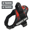 Walking Dog Harnesses Safety No-Pull Breathable Service Dog Vest Collar Adjustable Reflective Pet Harness with Outdoor Training