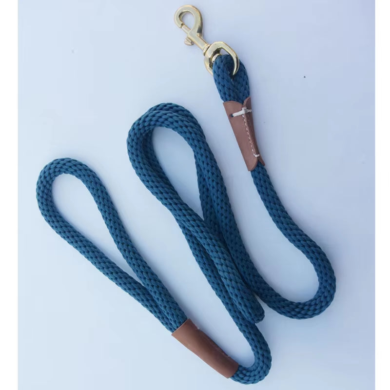Dog Training Leash Rope Dog Check Cord/ Lightweight Small Medium Dog Tracking Leads 2M 5M 10M Black Red Color Long Dog Leash