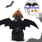 Dog Costumes Halloween Bat Wings Cat Pet Clothes Bat Wings Bell Dog Christmas Clothes Felt Clothing Disfraz Halloween Perro 강아지옷