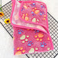 1Pc All Seasons Universal [Thin Style] Pet Paw Print Blanket Suitable for Medium & Small Cats & Dogs Sleeping Pad or Blanket, It Is Thin Though.