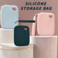 1Pc Silicone Dog Treat Bag Pet Snack Bag Travel Portable Training Pet Walking Bag Pet Accessories