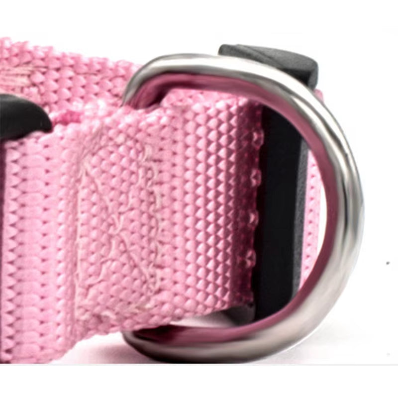 Adjustable Pet Collars Nylon Puppy Kitten Collar Strong and Durable Neck Band Suitable for Small and Medium Dogs and Cats