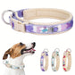 1Pc Adjustable Pet Dog Collar,Use Durable Webbing and Breathable Mesh Fabric,High-Quality Buckle,Ideal to Small,Medium and Large Dogs.