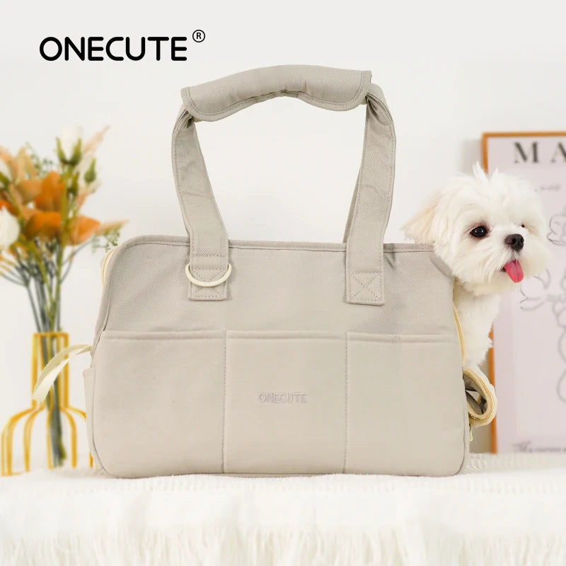 Puppy Go Out Portable Shoulder Handbag Dog Bag Pet Cat Chihuahua Yorkshire Dog Supplies Suitable for Small Dogs Dog Carrier LATEST