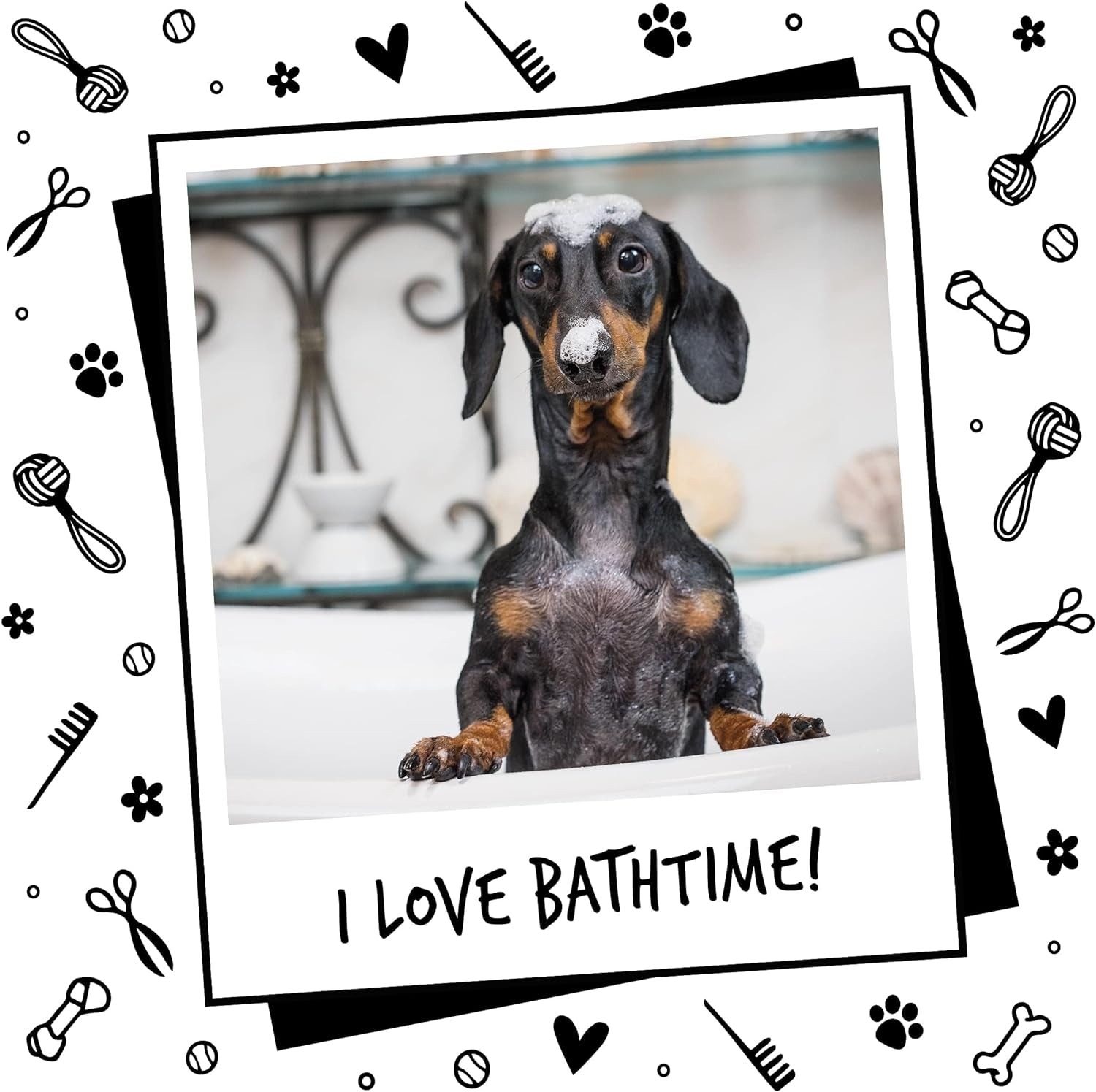 Dog Shampoo Luxury 2 in 1 Papaya & Coconut Dog Grooming Shampoo Products for Smelly Dogs with Fragrance, Best Puppy Shampoo, Professional Groom Vegan Pet Shampoo & Conditioner