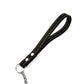 Dog Leash Metal Chain Dog Black 2.0Mm*120Cm with Leather Style Handle Strong Control Leash Pet Supplies Iron Towing Rope