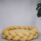 Custom Twist Shape Mat Luxury Dog Bed with Removable Cover Dog Cat Cushion Bed