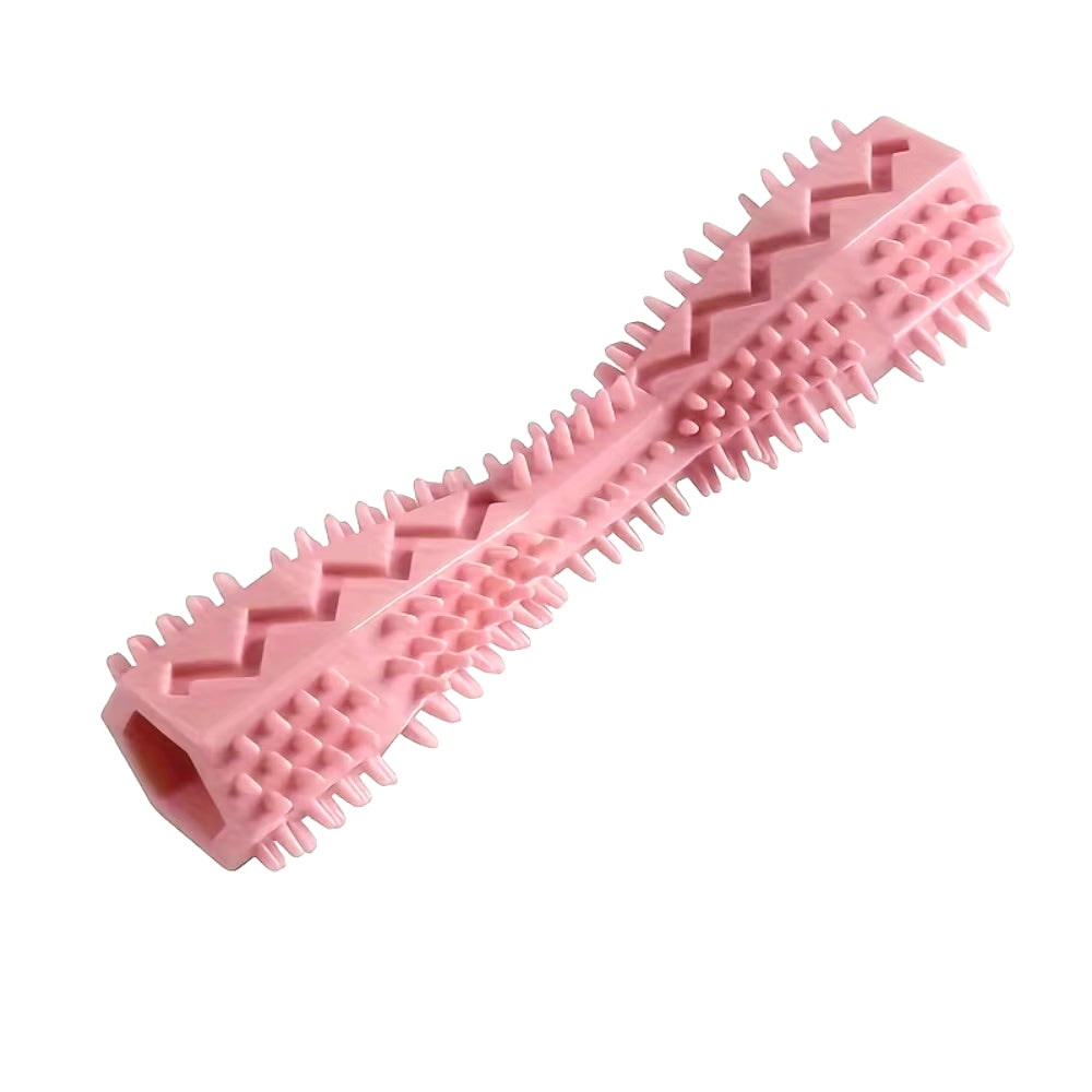 Dog Chewing Stick Toothbrush - Safe Rubber for Effective Cleaning and Massage - the Perfect Toy for Aggressive Chewiers