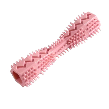 Dog Chewing Stick Toothbrush - Safe Rubber for Effective Cleaning and Massage - the Perfect Toy for Aggressive Chewiers