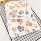1Pc All Seasons Universal [Thin Style] Pet Paw Print Blanket Suitable for Medium & Small Cats & Dogs Sleeping Pad or Blanket, It Is Thin Though.
