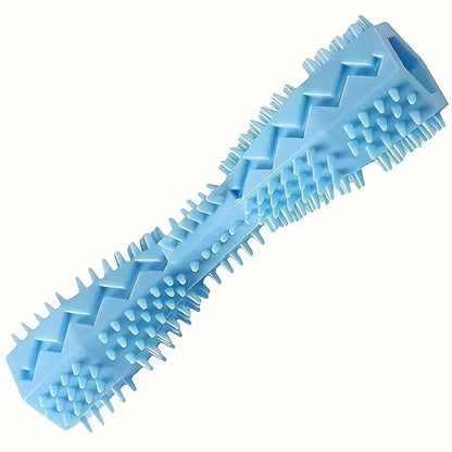 Dog Chewing Stick Toothbrush - Safe Rubber for Effective Cleaning and Massage - the Perfect Toy for Aggressive Chewiers