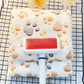 1Pc All Seasons Universal [Thin Style] Pet Paw Print Blanket Suitable for Medium & Small Cats & Dogs Sleeping Pad or Blanket, It Is Thin Though.
